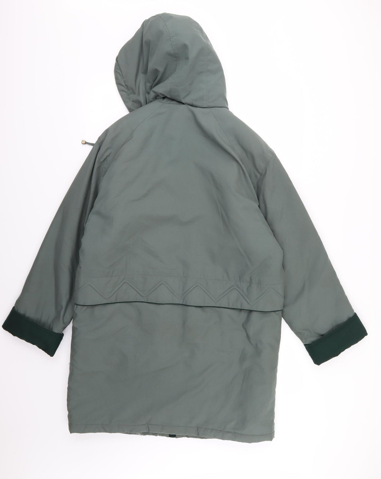 Compliments Womens Green   Overcoat Coat Size 10
