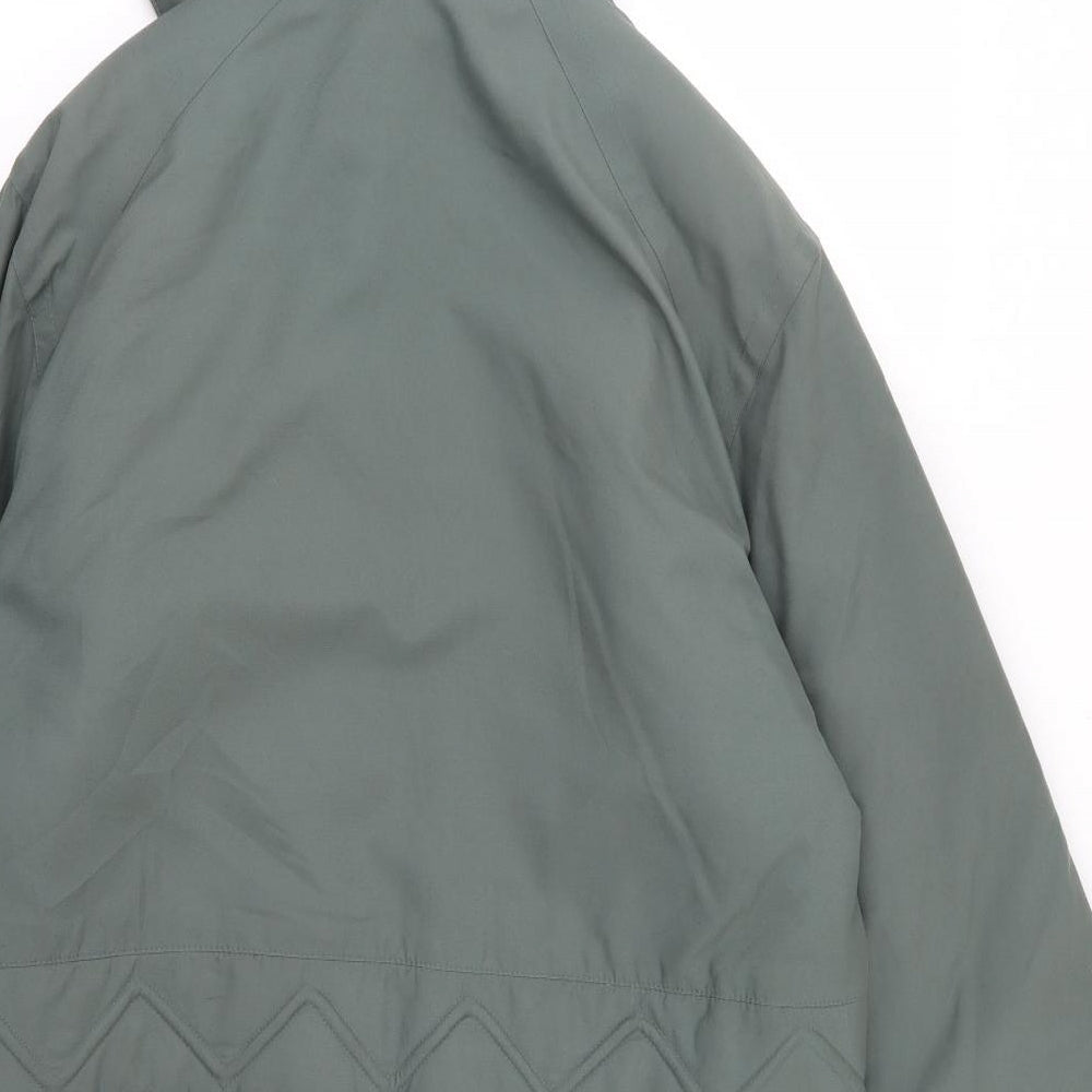 Compliments Womens Green   Overcoat Coat Size 10