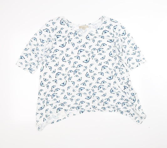 antholgy Womens White   Basic Button-Up Size 16