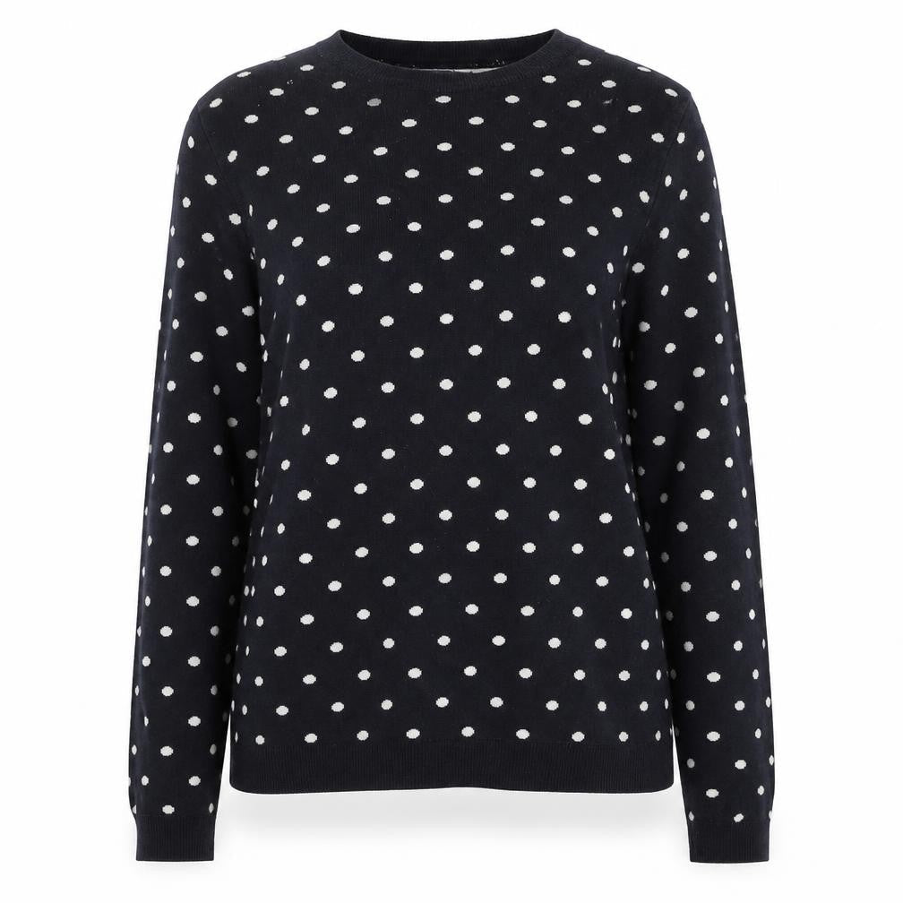 Front view of Topman women’s blue jumper, size S