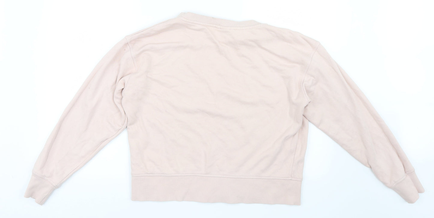 H&M Womens Pink   Pullover Jumper Size 10