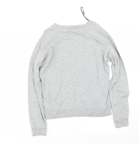 H&M Womens Grey   Pullover Jumper Size S