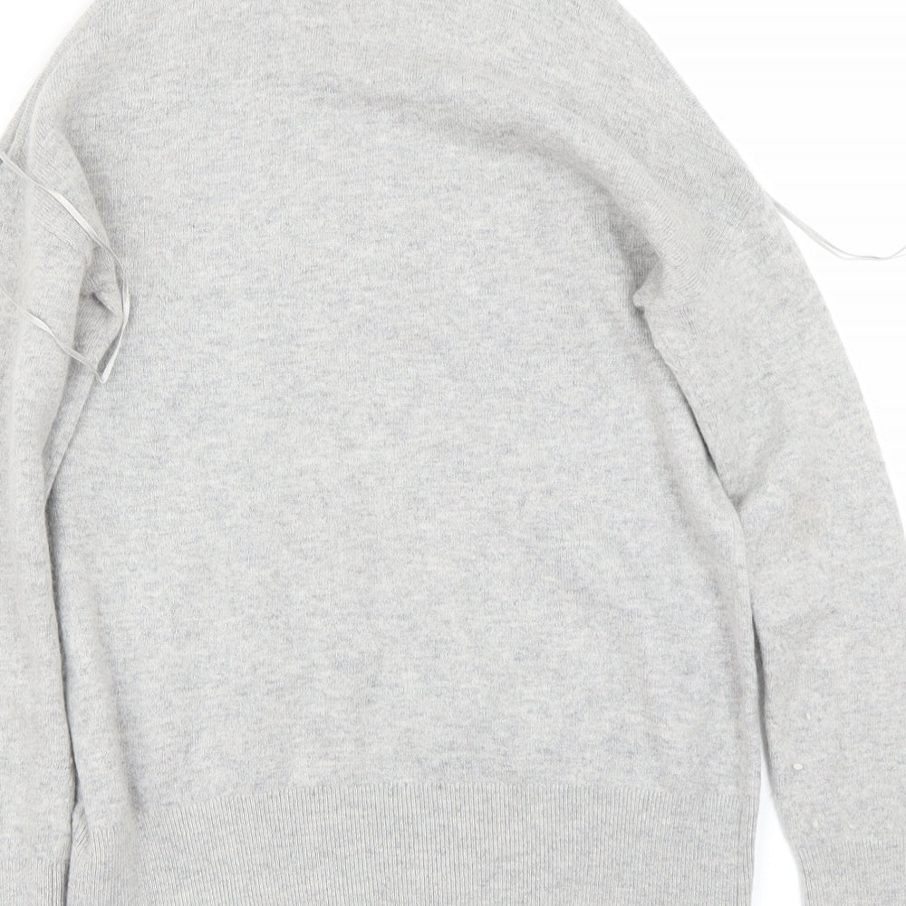 Topshop Womens Grey   Pullover Jumper Size 8