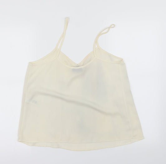 Topshop Womens Ivory   Basic Blouse Size 10