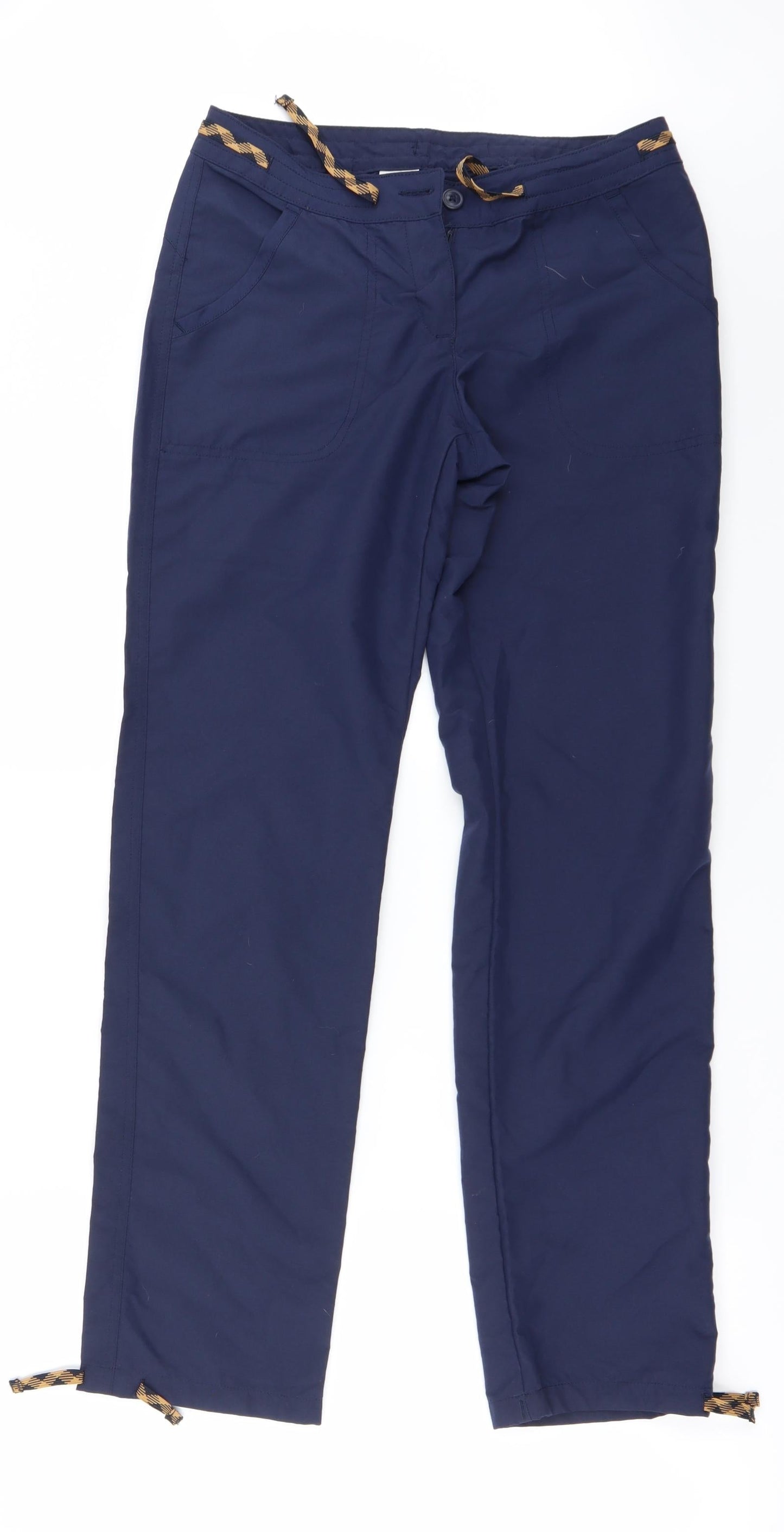 Preworn Womens Blue   Trousers  Size 6 L27 in