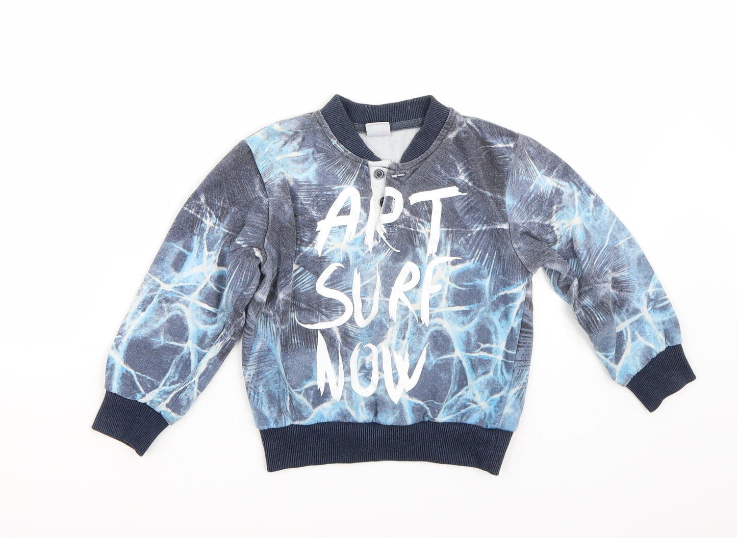 Ativo Boys Blue   Pullover Jumper Size 2 Years