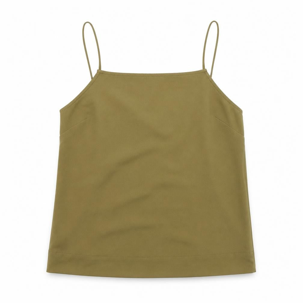 Front view of Topshop women’s grey basic t-shirt, size UK 8