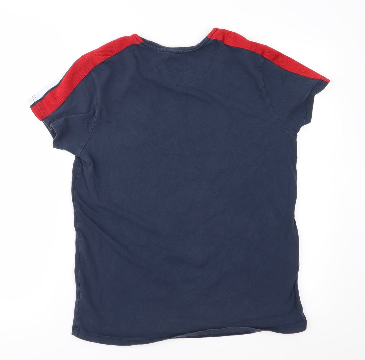 Couture Mens Blue  Jersey  T-Shirt Size M
