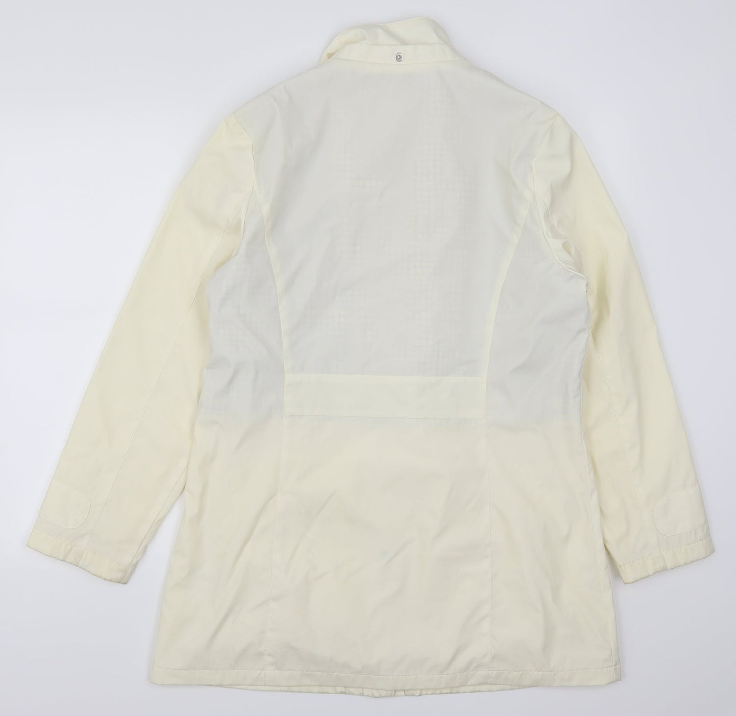 Finesse Womens White   Anorak Coat Size 12  - Cream