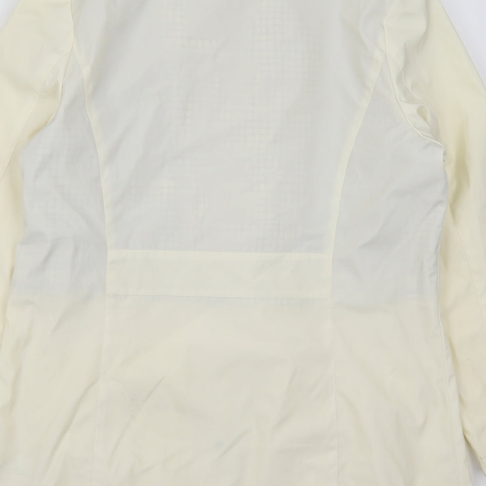 Finesse Womens White   Anorak Coat Size 12  - Cream