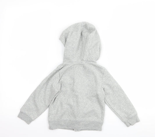 Gap Girls Grey   Full Zip Hoodie Size 3 Years