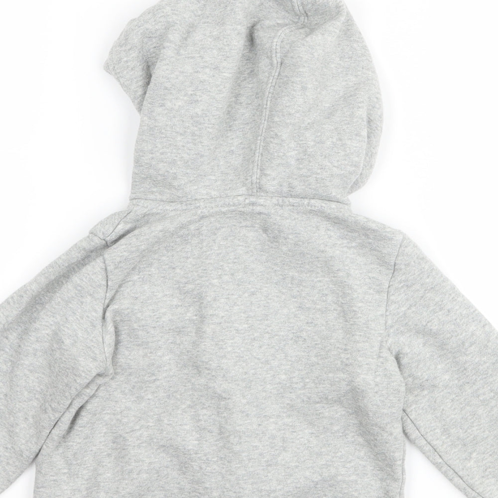 Gap Girls Grey   Full Zip Hoodie Size 3 Years