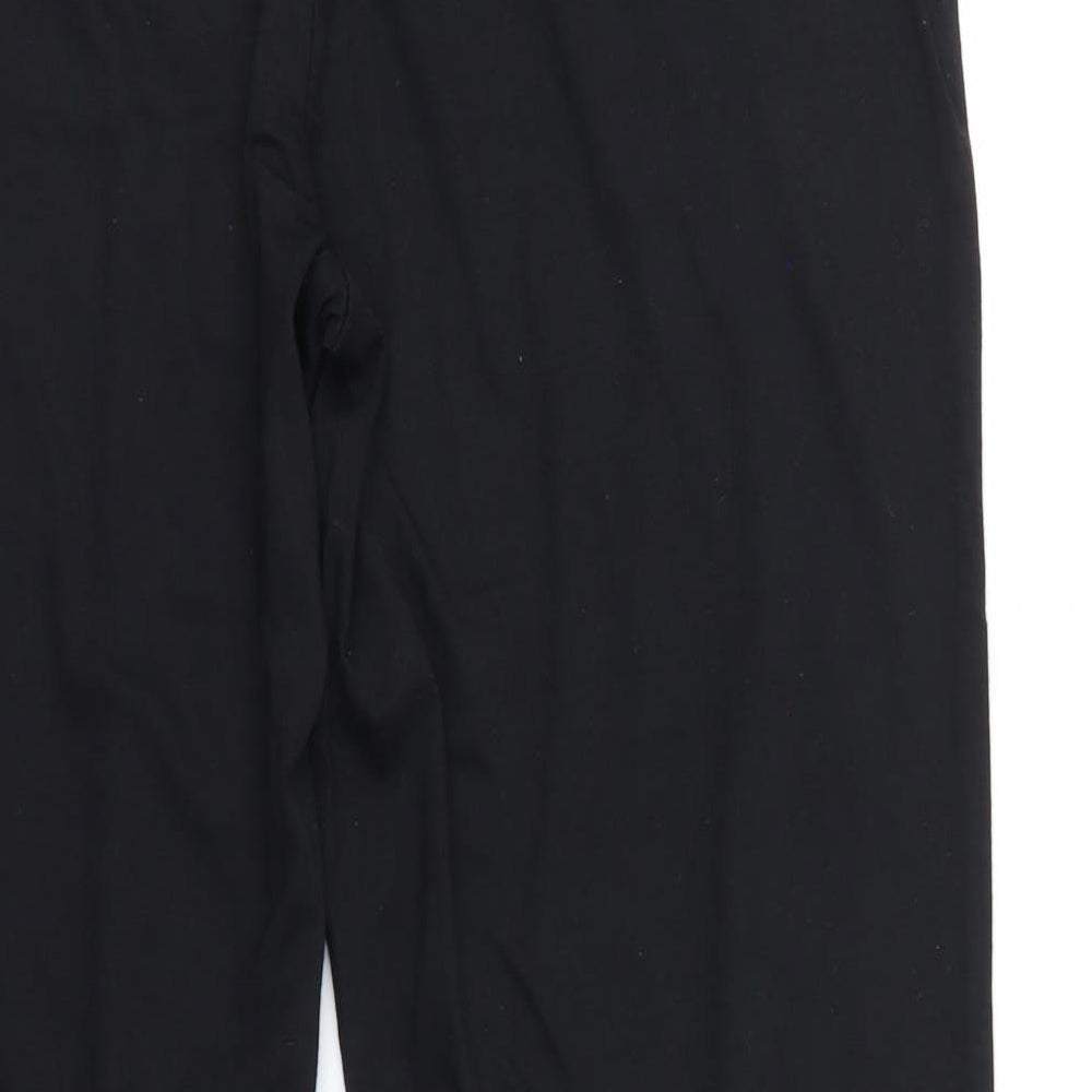 Kit Womens Black   Sweatpants Trousers Size 16 L29 in
