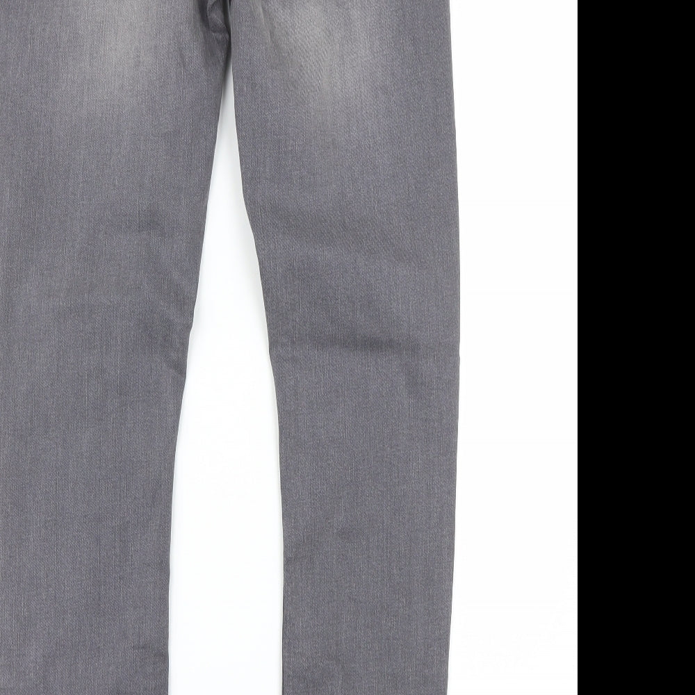 River Island Womens Grey   Skinny Jeans Size 28 in L32 in