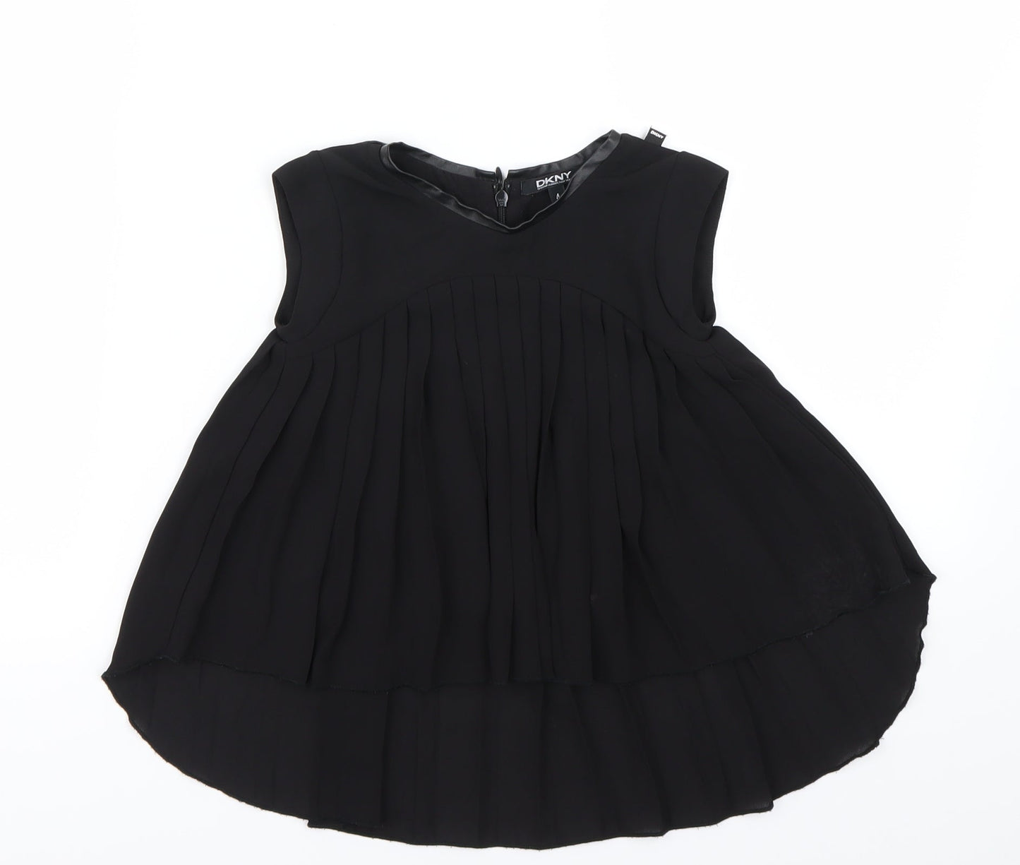 DKNY Girls Black   Fit & Flare  Size 4 Years