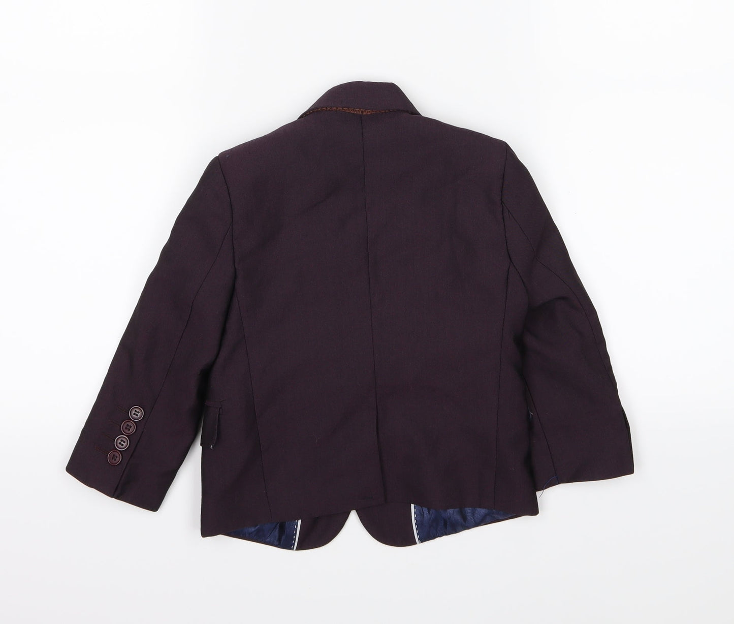 St Chiman Boys Purple   Jacket  Size 2 Years