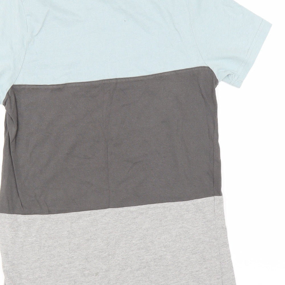 Boohoo Man Mens Grey    T-Shirt Size S