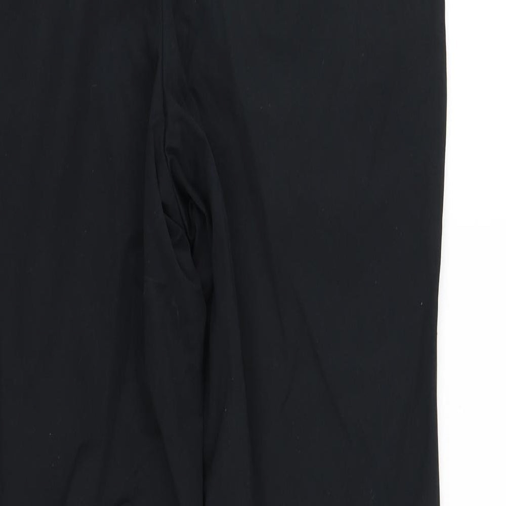 m&s Womens Black   Trousers  Size L L32 in