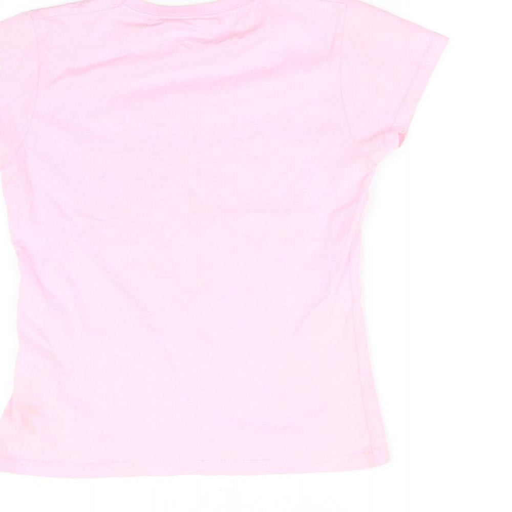 Fortnite Girls Pink   Basic T-Shirt Size S