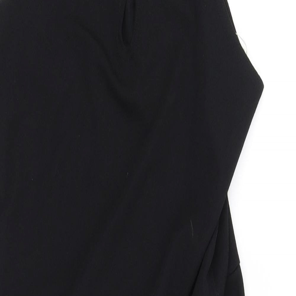 Miss Posh Womens Black   Fit & Flare  Size S