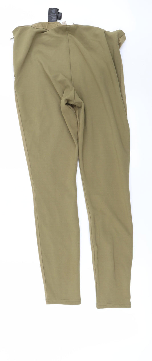 H&M Womens Brown   Trousers  Size L L28 in