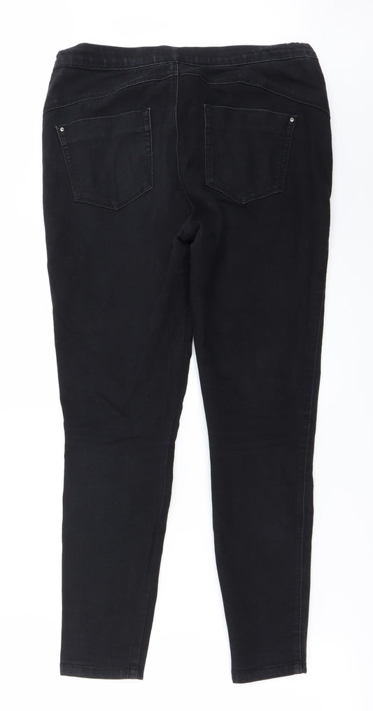 Bullhead Denim Co. Womens Black   Jegging Trousers Size 12 L26 in