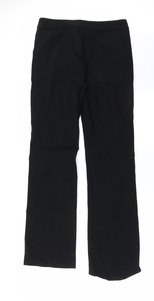 Papaya Womens Black   Trousers  Size 10 L27 in