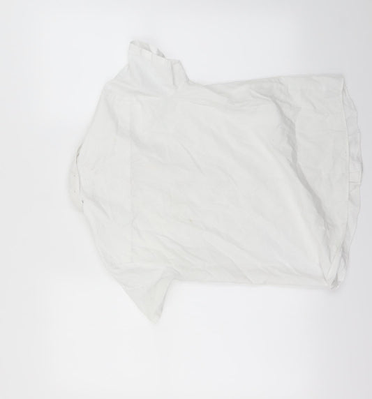 George Boys White   Basic Button-Up Size 10-11 Years
