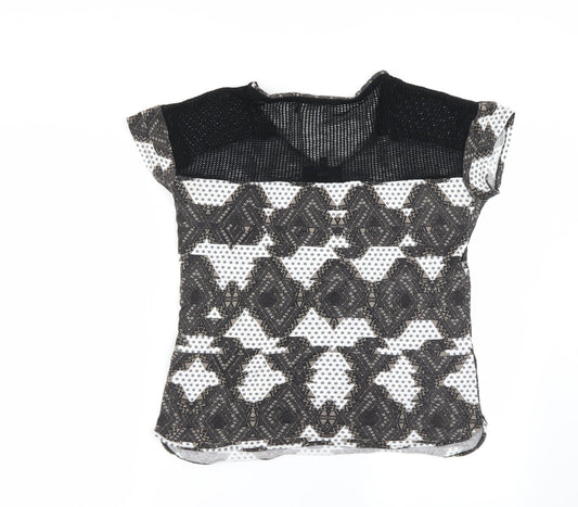 NEXT Womens Black   Basic T-Shirt Size 10