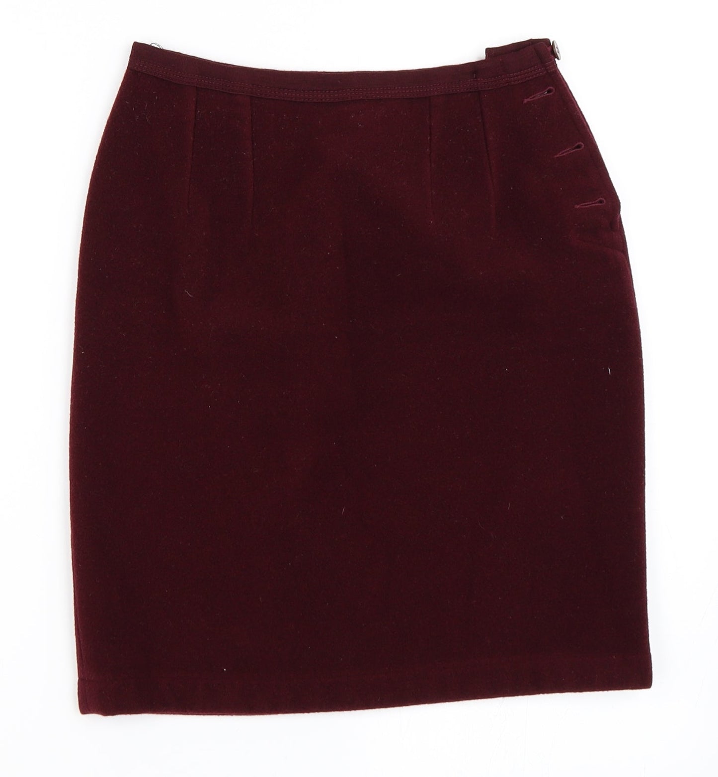 Preworn Womens Red   Mini Skirt Size 36