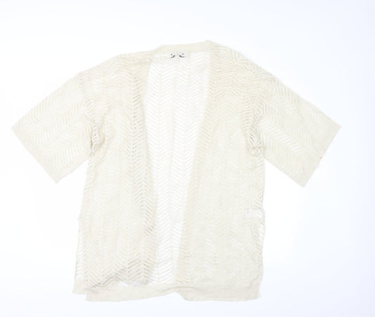 NEXT Womens Beige   Cardigan Jumper Size 10
