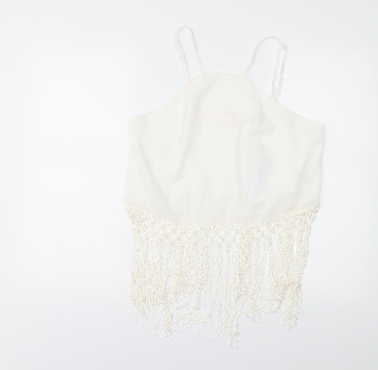 Glamourous Womens White   Kimono Blouse Size 12