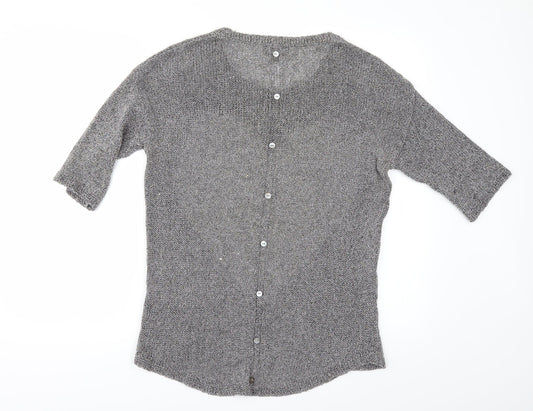 NEXT Womens Silver   Pullover Jumper Size 10