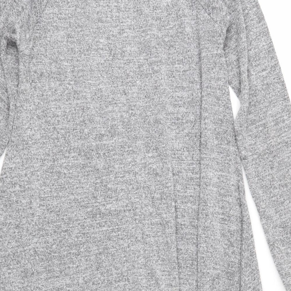 Bonnie & Clyde Womens Grey  Jersey Fit & Flare  Size 10
