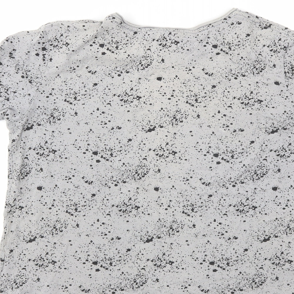 H&M Boys Grey   Basic T-Shirt Size 13 Years