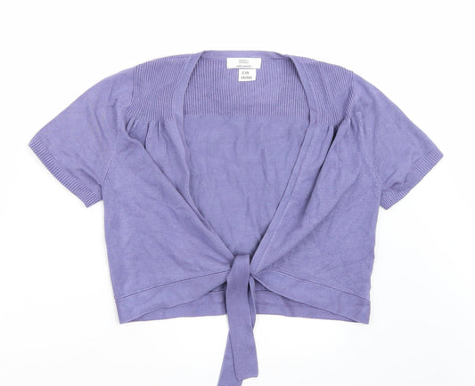 Marks and Spencer Womens Purple   Pullover Jumper Size 14