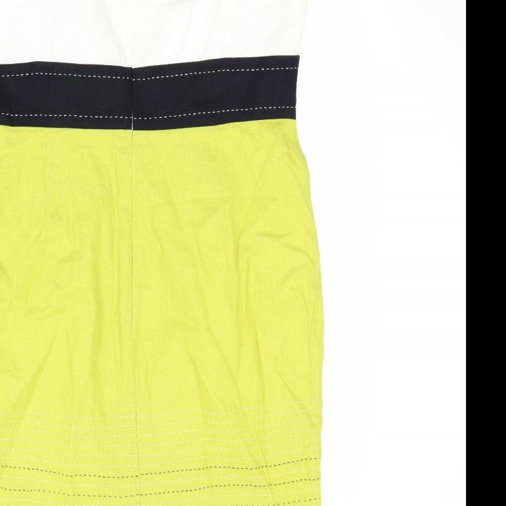 Marks and Spencer Womens Multicoloured   A-Line  Size 14