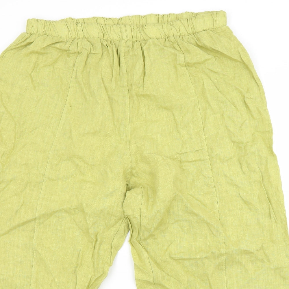 Preworn Womens Green   Capri Trousers Size M L21 in