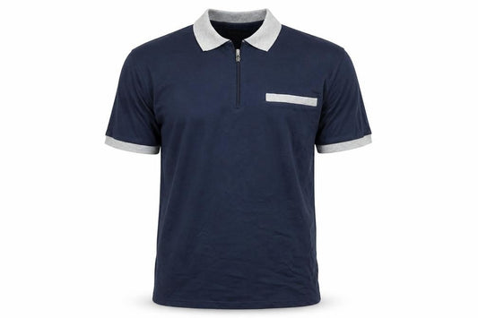 Atlas for Men Mens Blue    Polo Size M