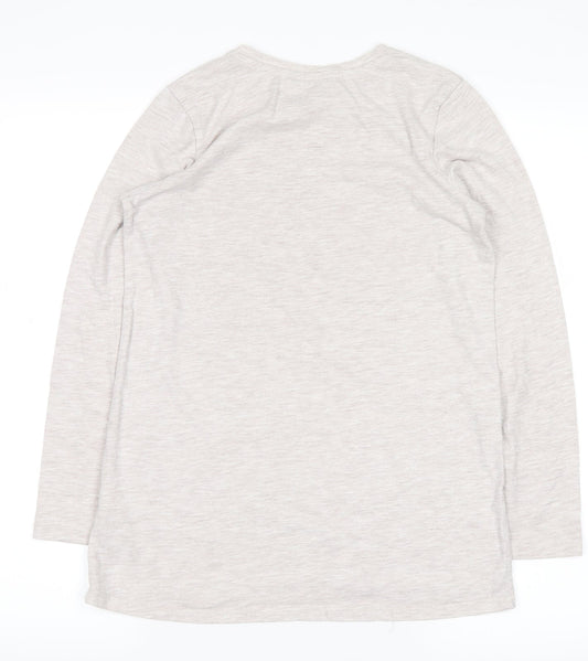 George Girls White   Basic Casual Size 11-12 Years  - the world is beautiful