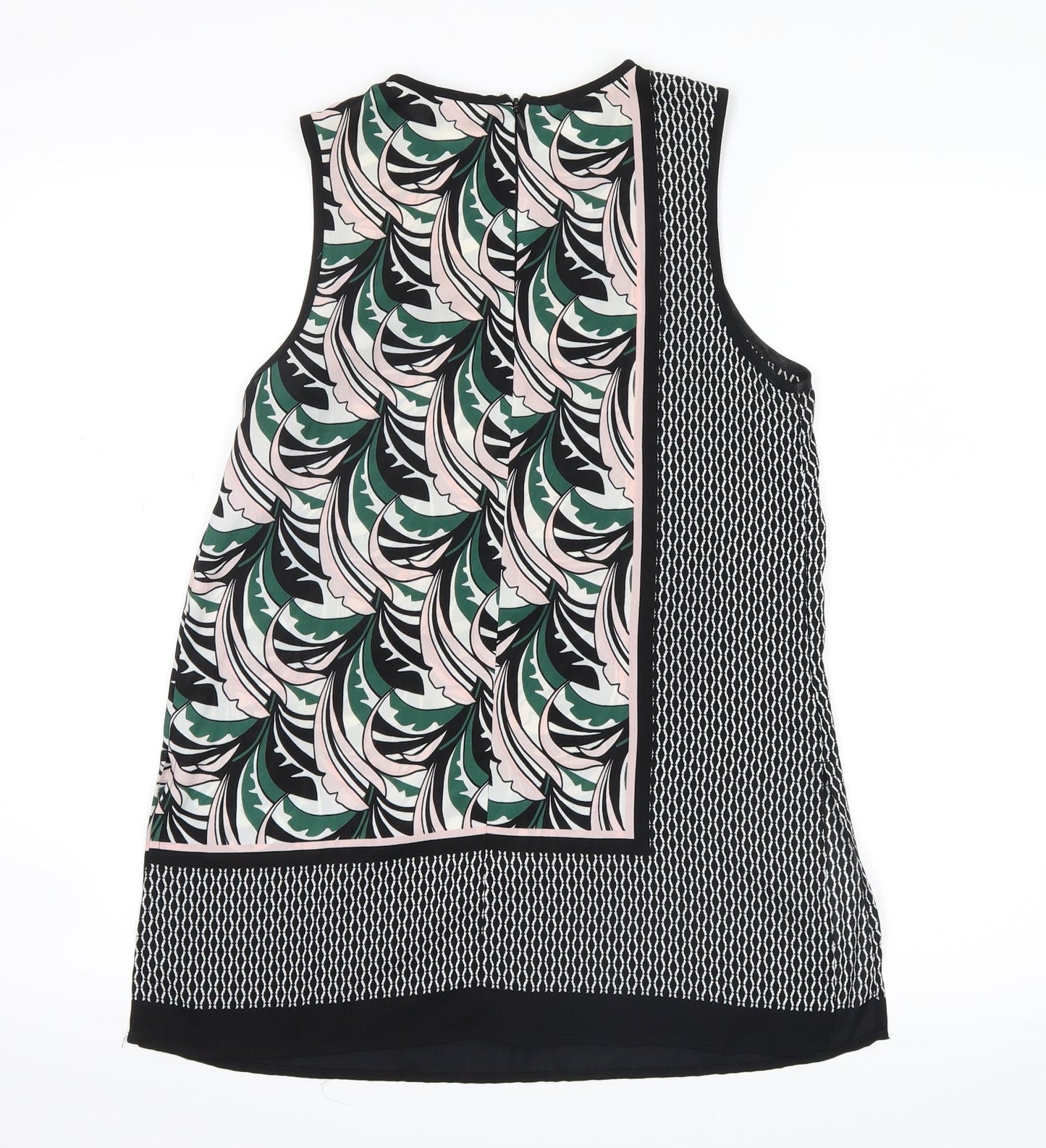 Warehouse Womens Pink Floral  Basic Tank Size 8