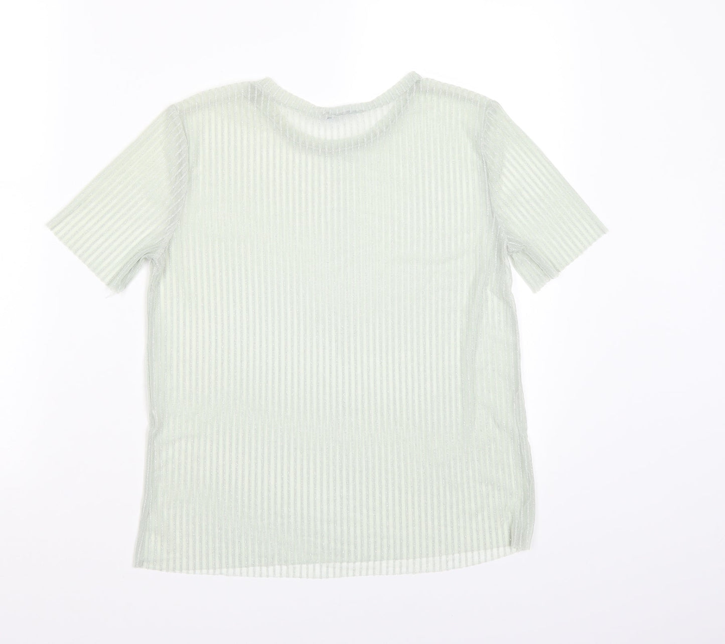 Zara Womens Green   Basic T-Shirt Size S