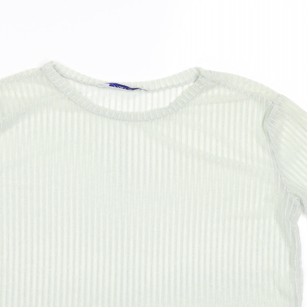 Zara Womens Green   Basic T-Shirt Size S