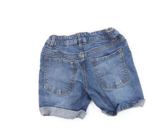 Avenue Boys Blue  Denim Bermuda Shorts Size 7-8 Years