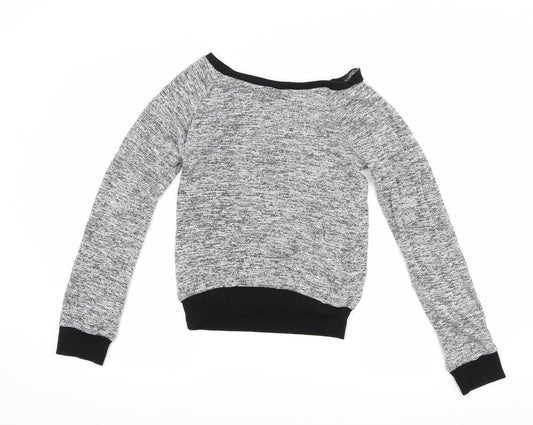 Select Womens Grey   Pullover Jumper Size S