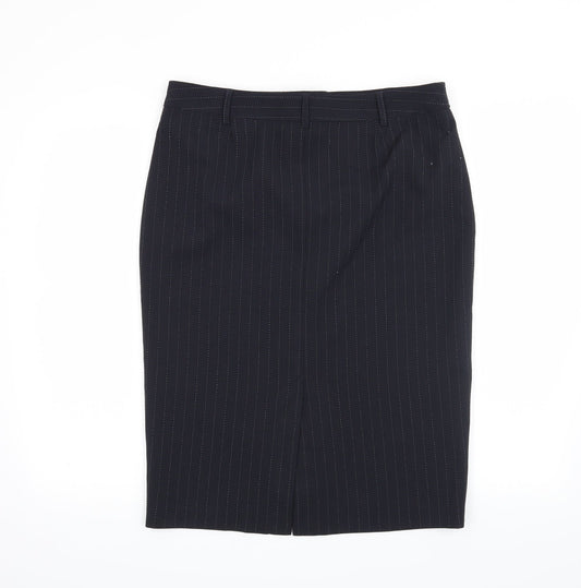 yen  Womens Blue   Straight & Pencil Skirt Size 14