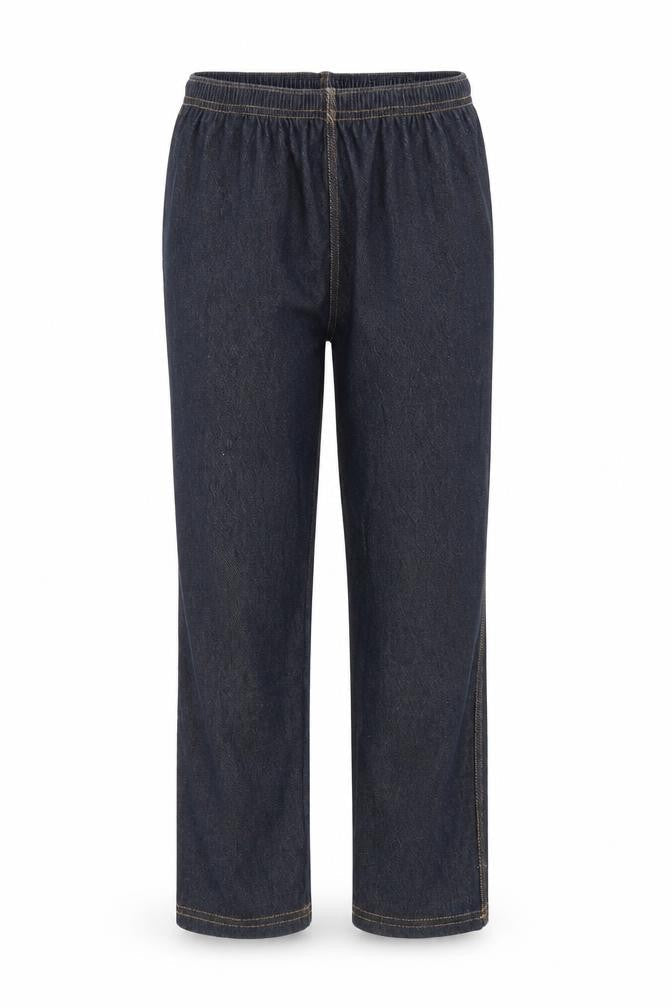 Front view of Preworn girls’ blue jegging jeans, size 11, years