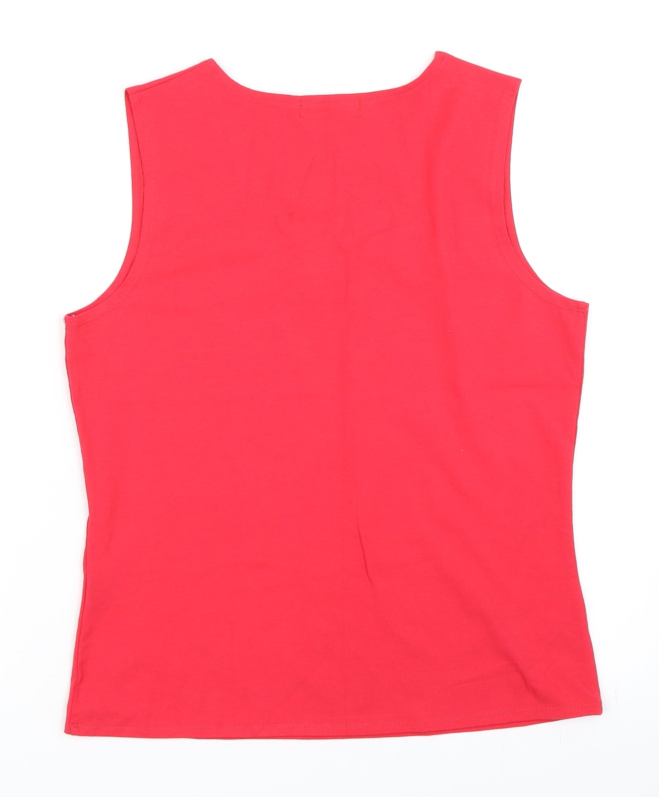 Sydney Easton Womens Pink   Basic Tank Size M