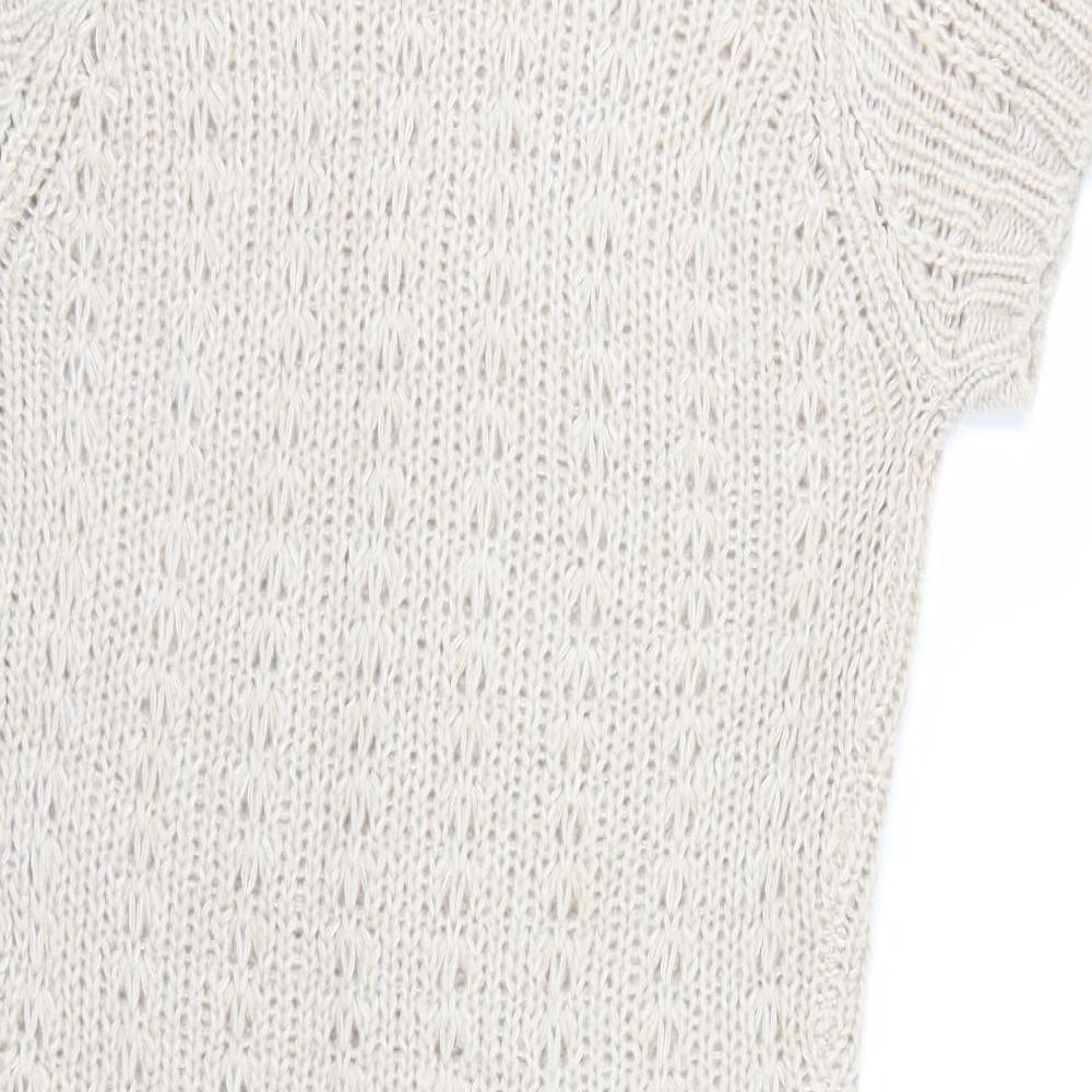 EVIE Womens Beige   Pullover Jumper Size 14