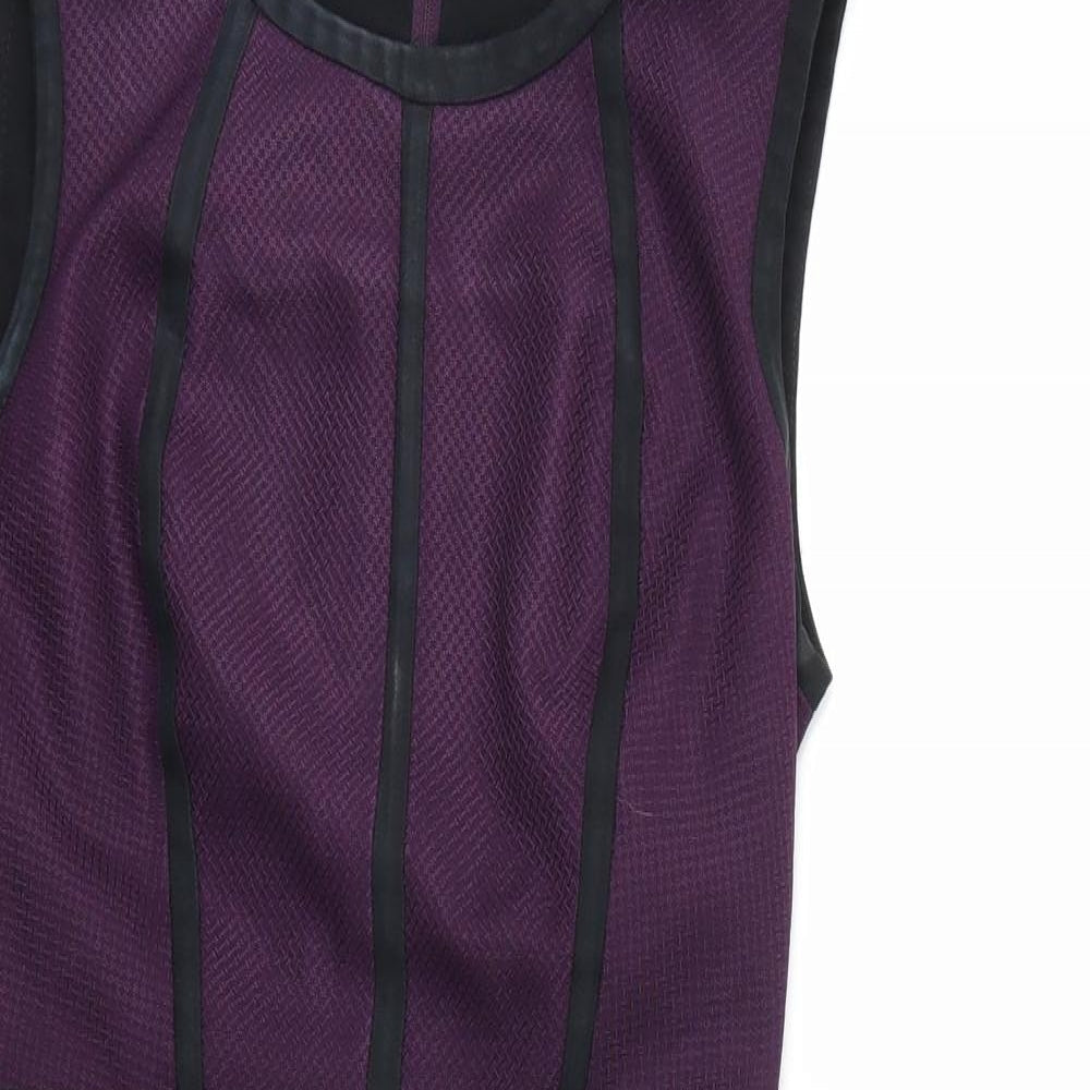 Dorothy Perkins Womens Purple   Pencil Dress  Size 8